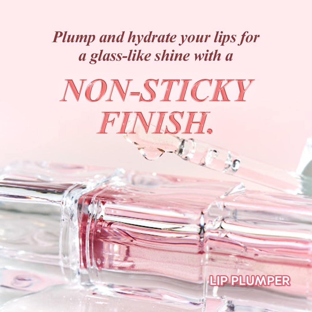 TIRTIR Waterism Tinted Lip Gloss #07 Cassis Plum, 0.14 Fl Oz – Kiss Ready Lipgloss, 12H Long Lasting Non Sticky Natural Tinted Glow Korean Multiuse Cheek and Lip Tint for Women gift