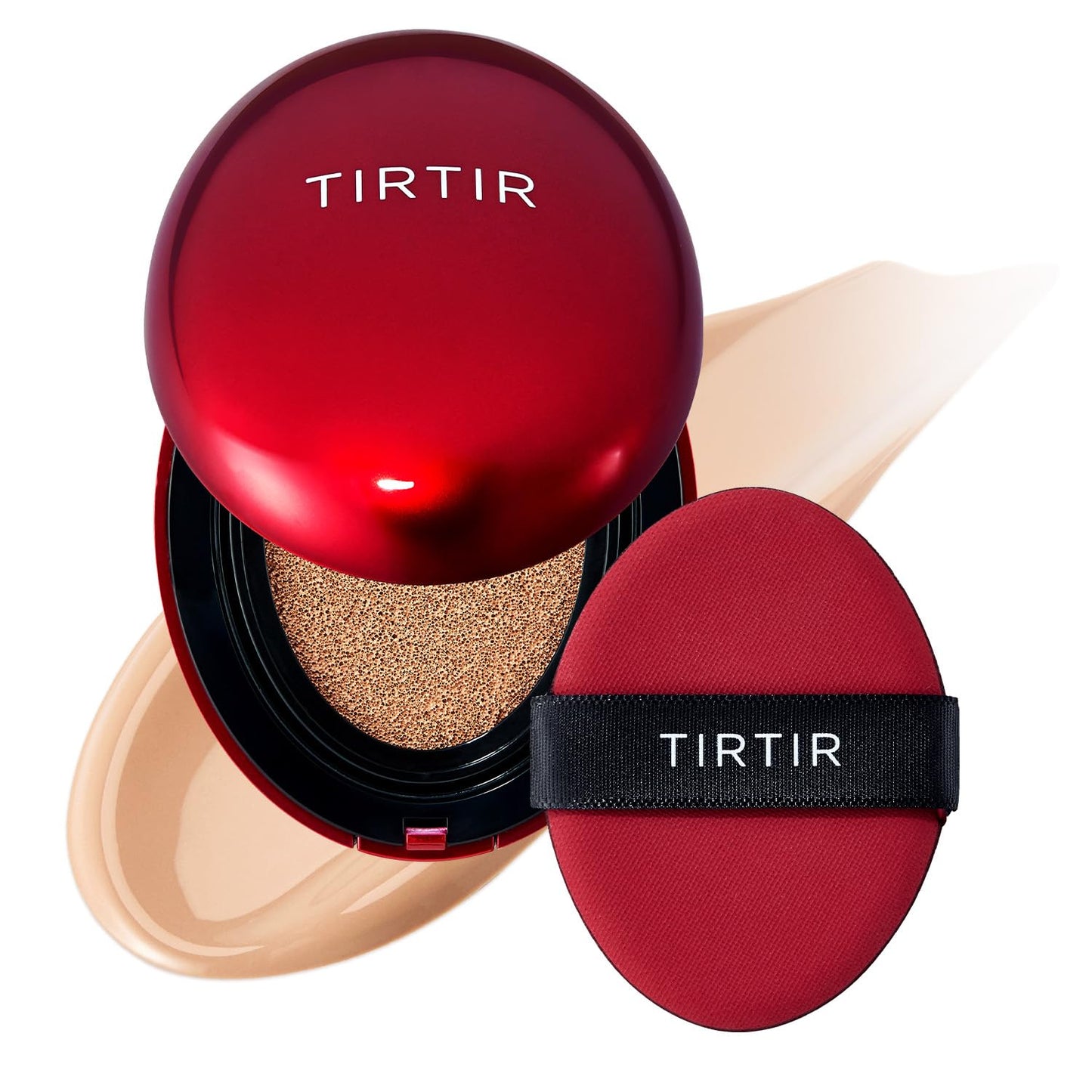 TIRTIR Mask Fit Red Cushion #24N Latte + Milk Skin Toner 150ml