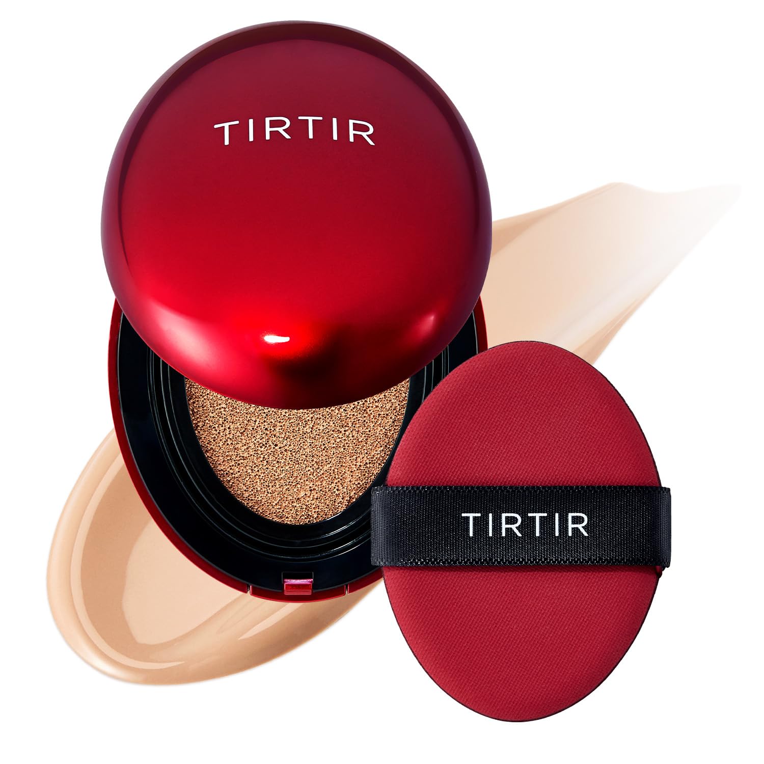 TIRTIR Mask Fit Red Cushion #24N Latte + Milk Skin Toner 150ml