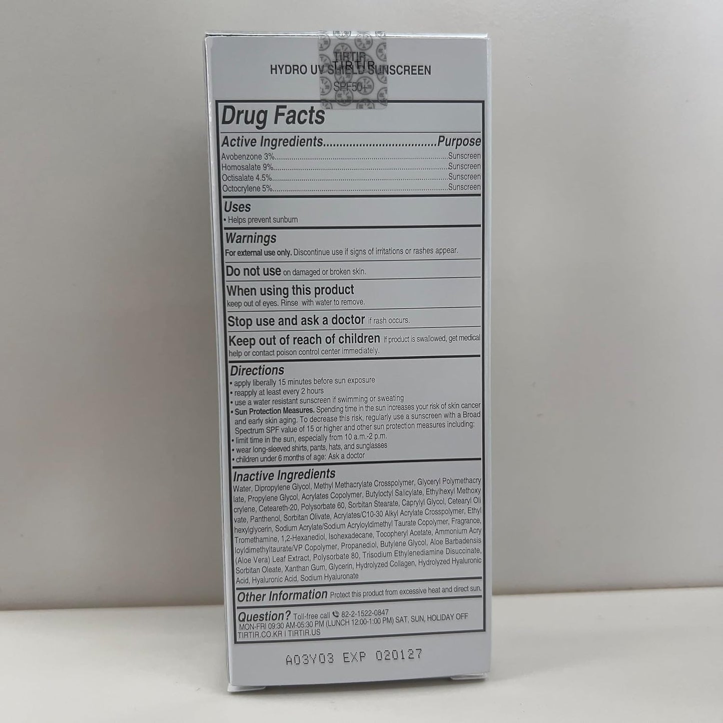 TIRTIR Sunscreen and Azelaic Acid Serum - Sun Care Duo, SPF 50+ UVA/UVB Protection, Lightweight, No White Cast, Non-greasy, Korean Sunscreen, Soothing, Balancing, Gentle Exfoliation