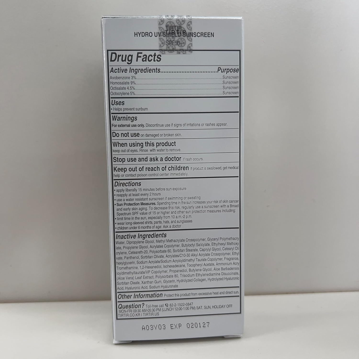 TIRTIR Sunscreen and Azelaic Acid Serum - Sun Care Duo, SPF 50+ UVA/UVB Protection, Lightweight, No White Cast, Non-greasy, Korean Sunscreen, Soothing, Balancing, Gentle Exfoliation